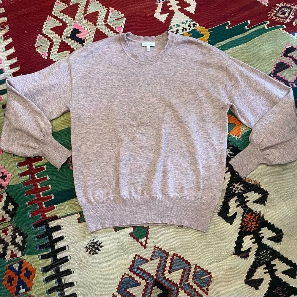 Ella Moss Maggie Balloon/Puff Sleeve Sweater!